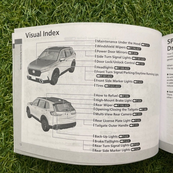 2023 Honda CR-V Hybrid Owners Manual - Picture 9 of 16